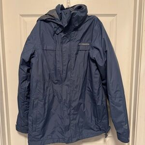 Columbia interchangeable Navy  Outdoor Jacket